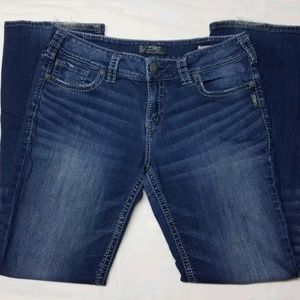 Silver size 34x33 SUKI Mid Slim Boot